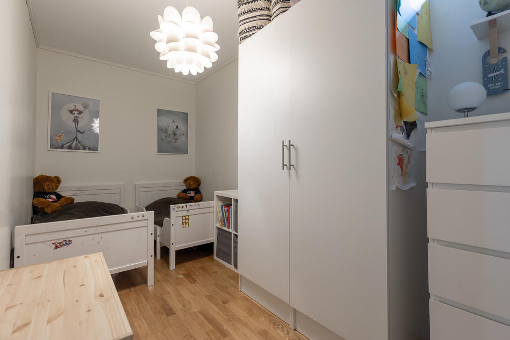 Rymligt sovrum för barn eller gäster
