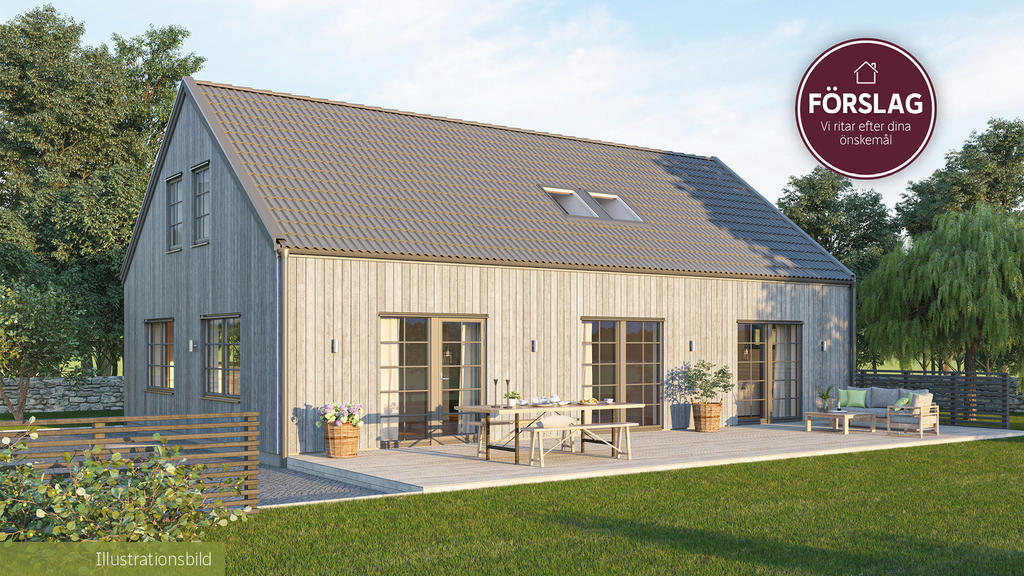 Villa Ängö med inredd ovanvåning