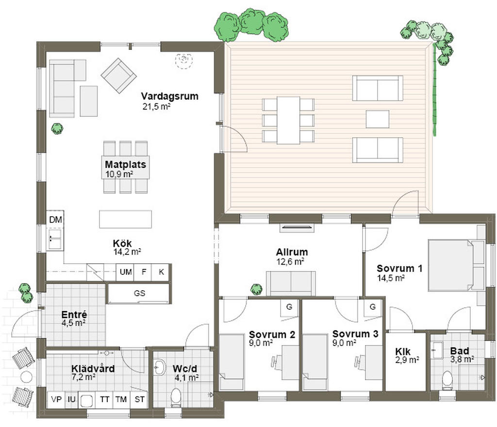 Planlsöningsförslag Villa Ramsvik