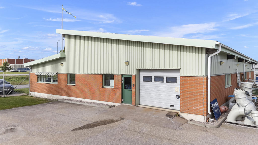 Garageport mot söder