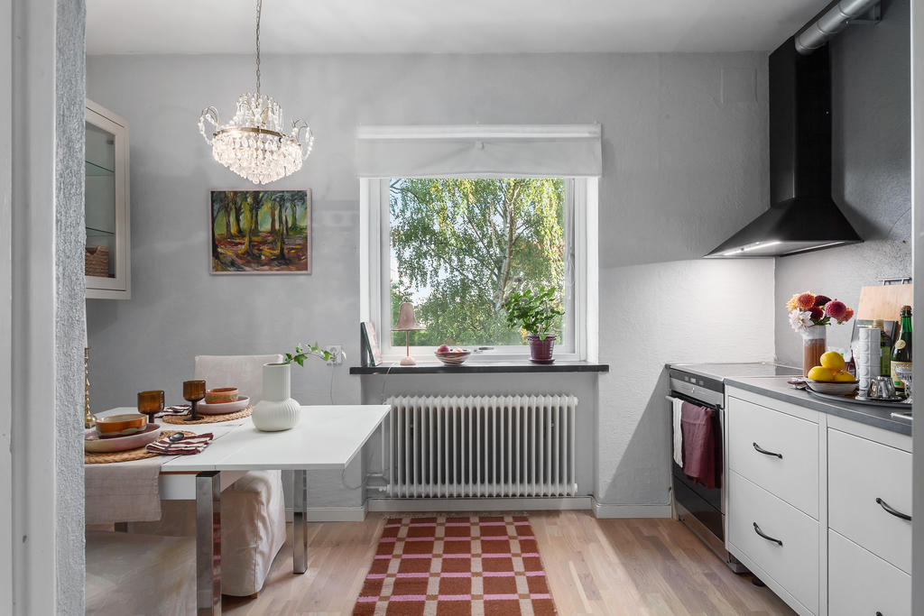 Kök med matplats