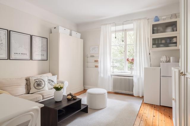 Lägenhet, 1 rum, 21 m² i Vasastan