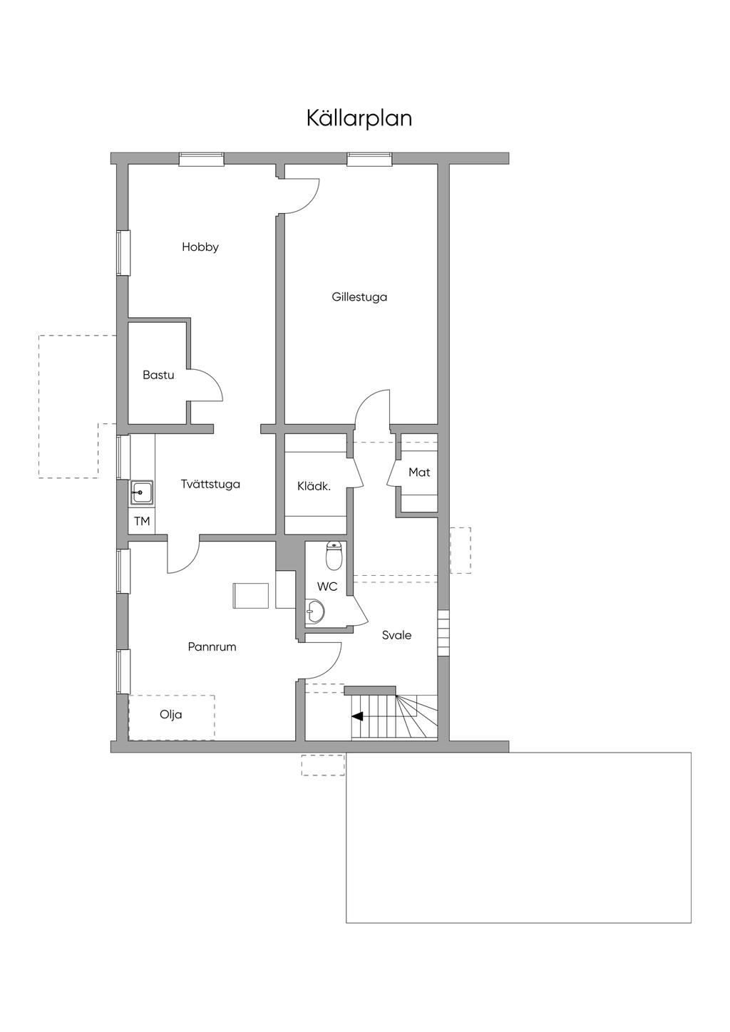 Källarplan