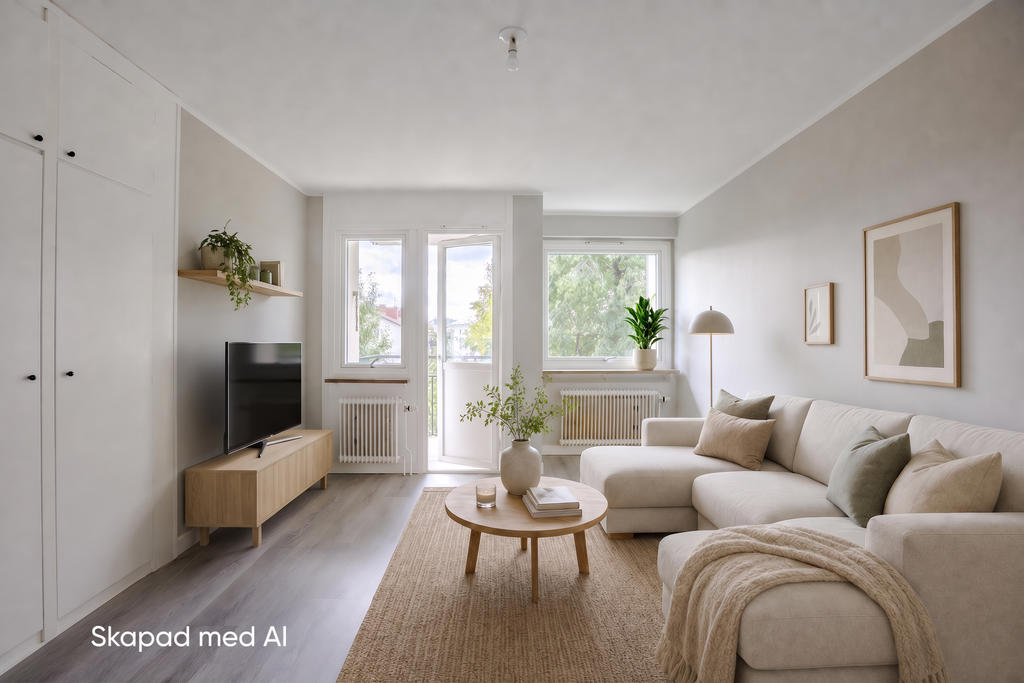 Inspiration möblering med hjälp av AI