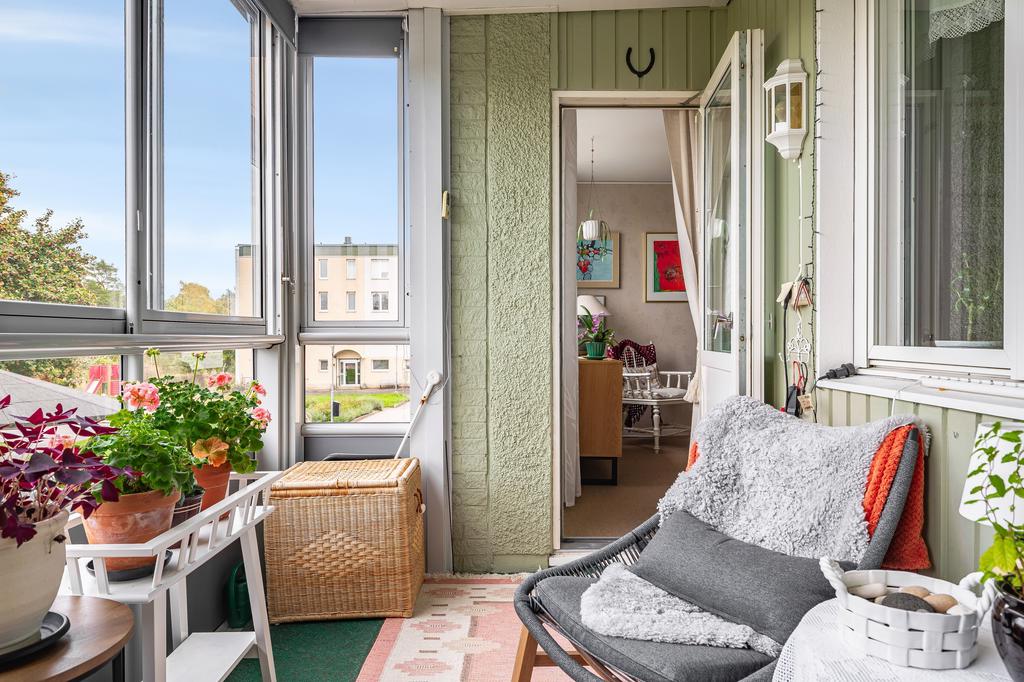 Ett rum att njuta av under delar av året.