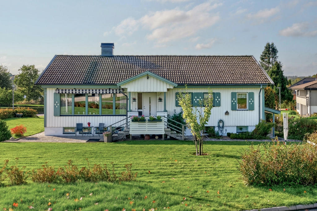Lättskött och plan gräsmatta 