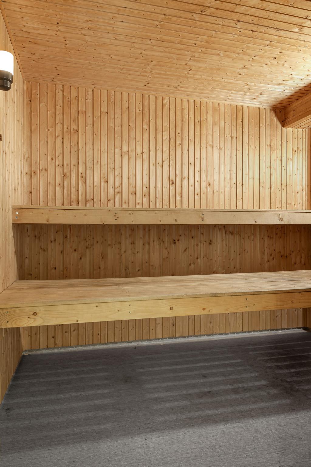 Föreningens bastu.