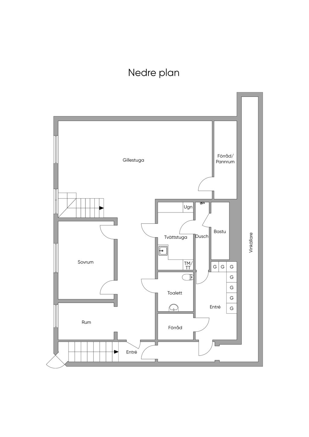 Nedre plan