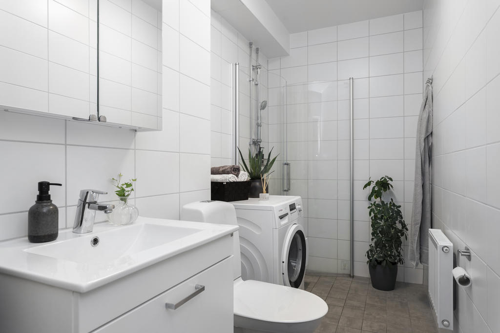 Bostadens badrum 
