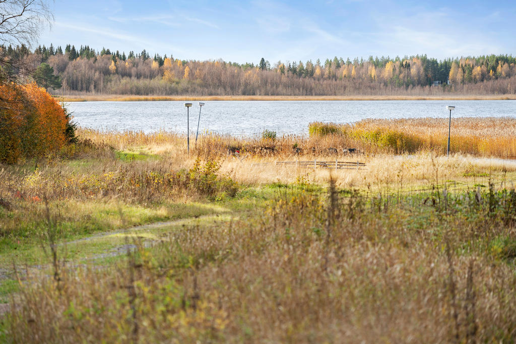 Egen båtplats i hamnen ingår
