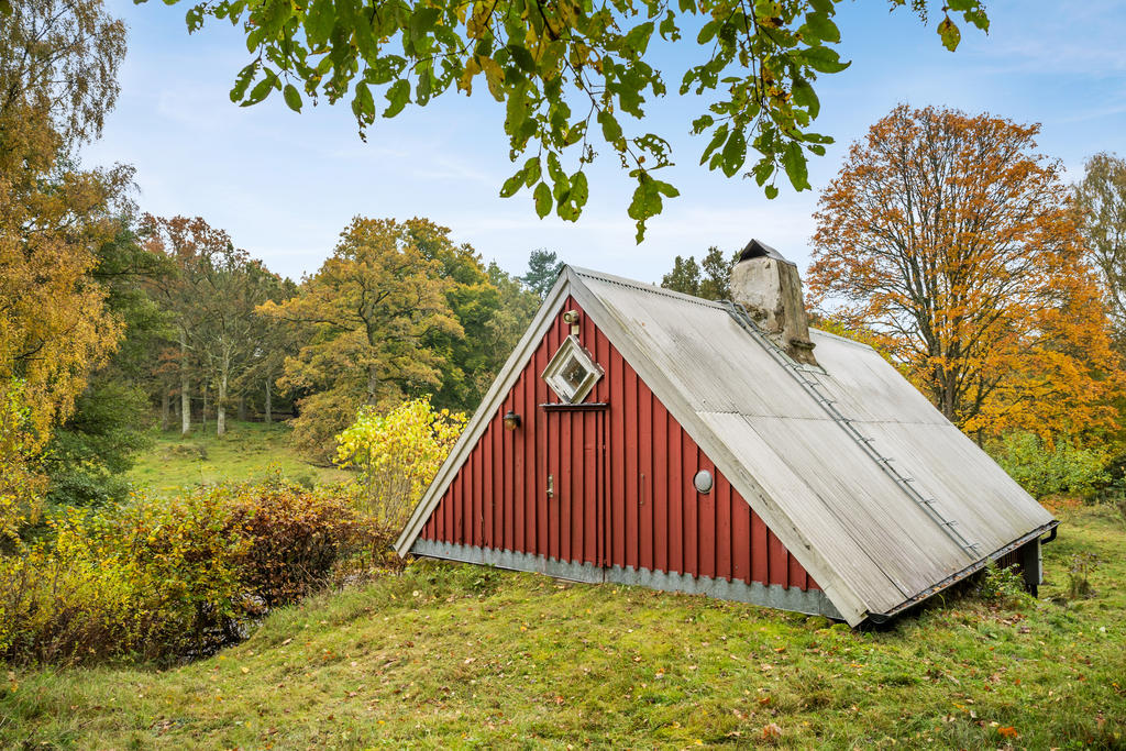 Ingång till sovloftet