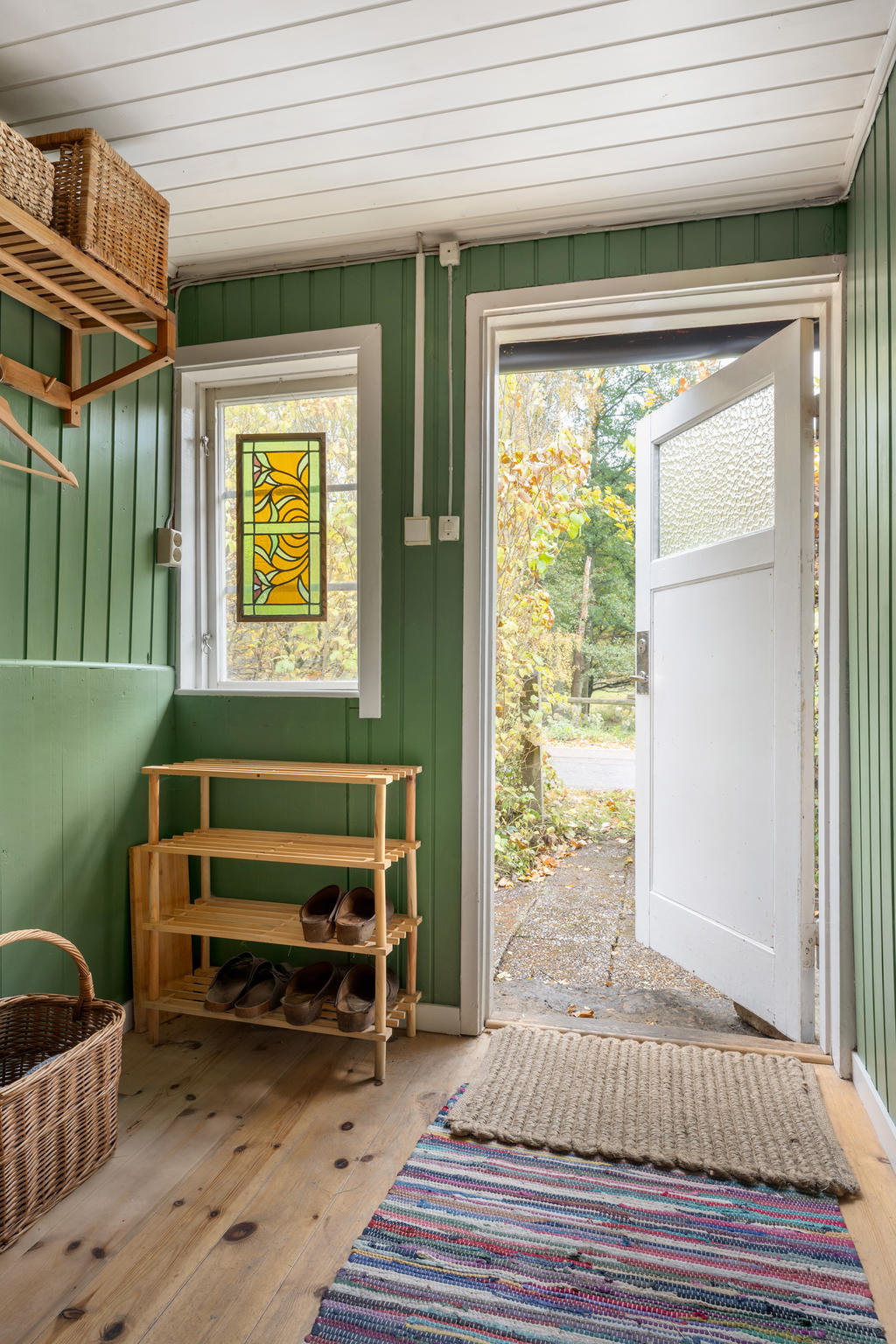 Välkomnande hall/entré