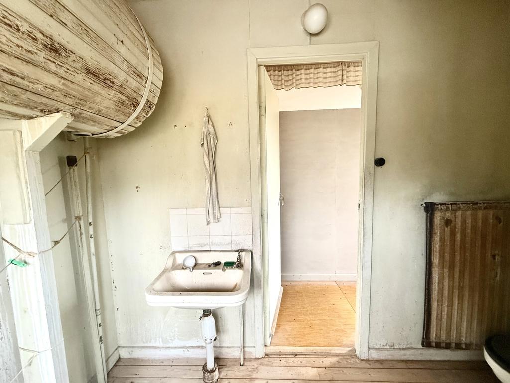 WC på övervåningen