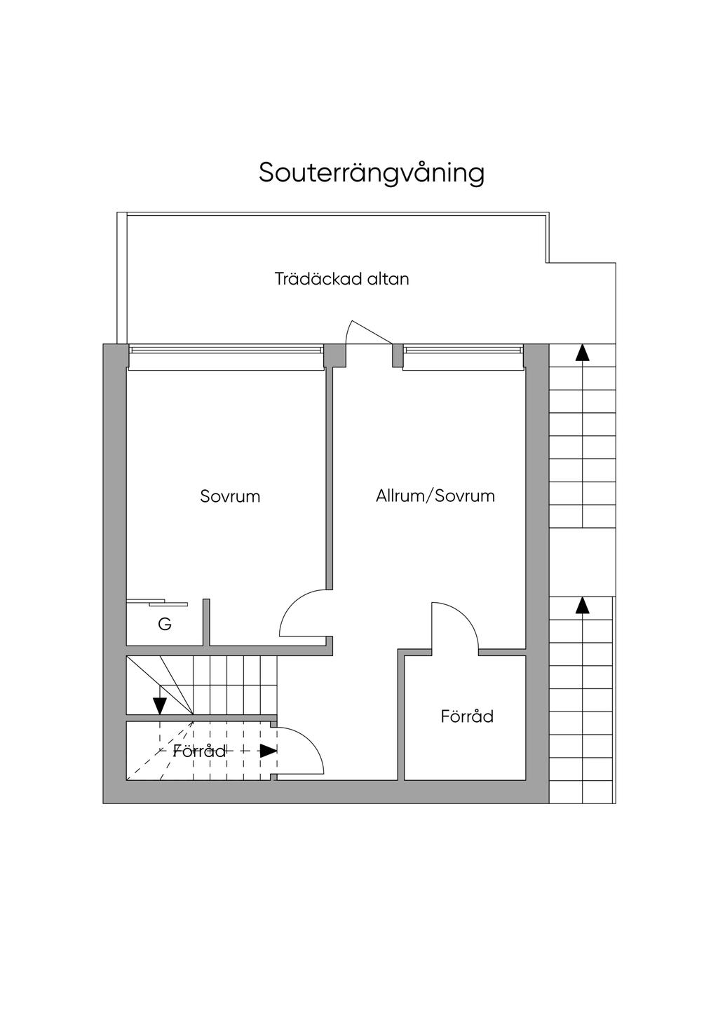 Souterrängplan