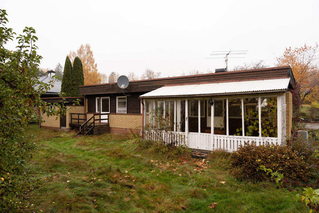 Husets baksida