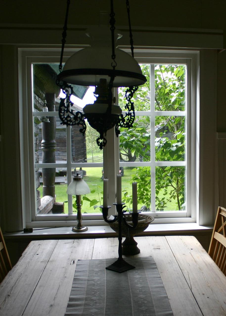 Vy mot gårdstunet